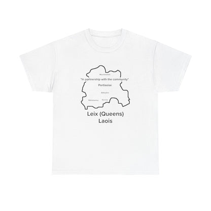 Laois Unisex Heavy Cotton Tee White Edition