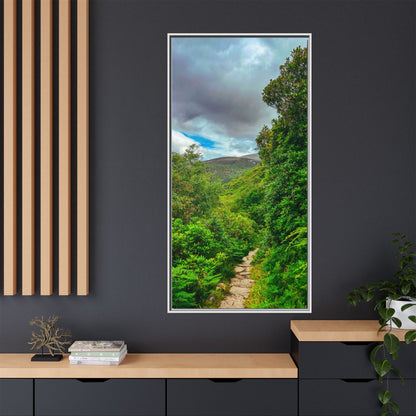 Torc Trail Matte Canvas, Framed (Multi-color)