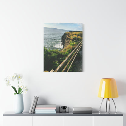 Ballybunion Cliff Walk Matte Canvas, Stretched, 1.25"