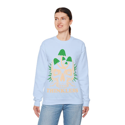 Mushroom Skull 'THINKLESS' Sweatshirt