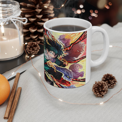 Anime-Inspired Ceramic Coffee Cups - 11oz & 15oz Perfect for Fans of Action & Adventure