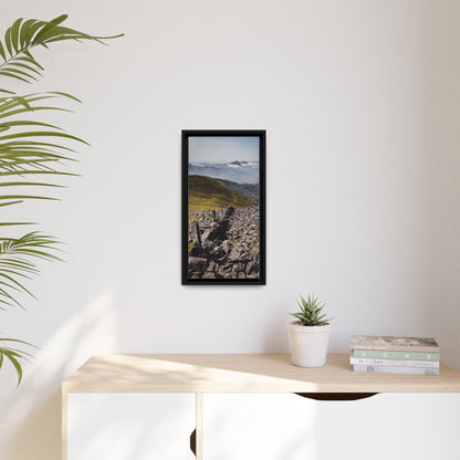 Wall Matte Canvas, Framed (Multi-color)
