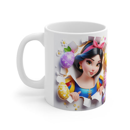 Easter-Themed Ceramic Coffee Mug with Festive Design