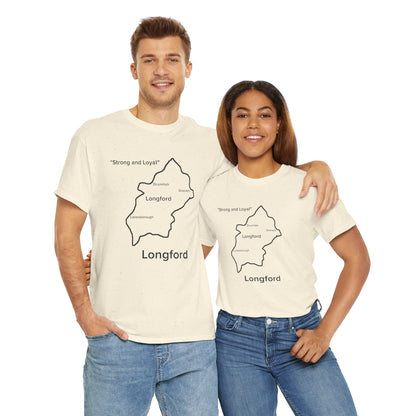 Longford Unisex Heavy Cotton Tee White Edition