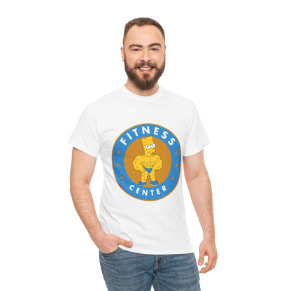 Monster Bart Fitness Unisex Heavy Cotton Tee