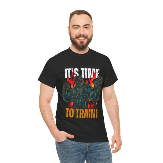 Its Time To Train Unisex Heavy Cotton Tee