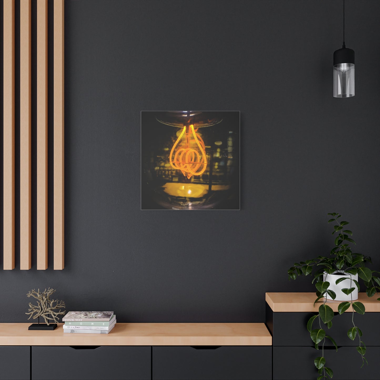 Bulb Matte Canvas, Stretched, 1.25"