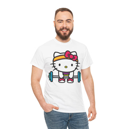 Kitty Gym Unisex Heavy Cotton Tee