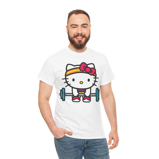 Kitty Gym Unisex Heavy Cotton Tee