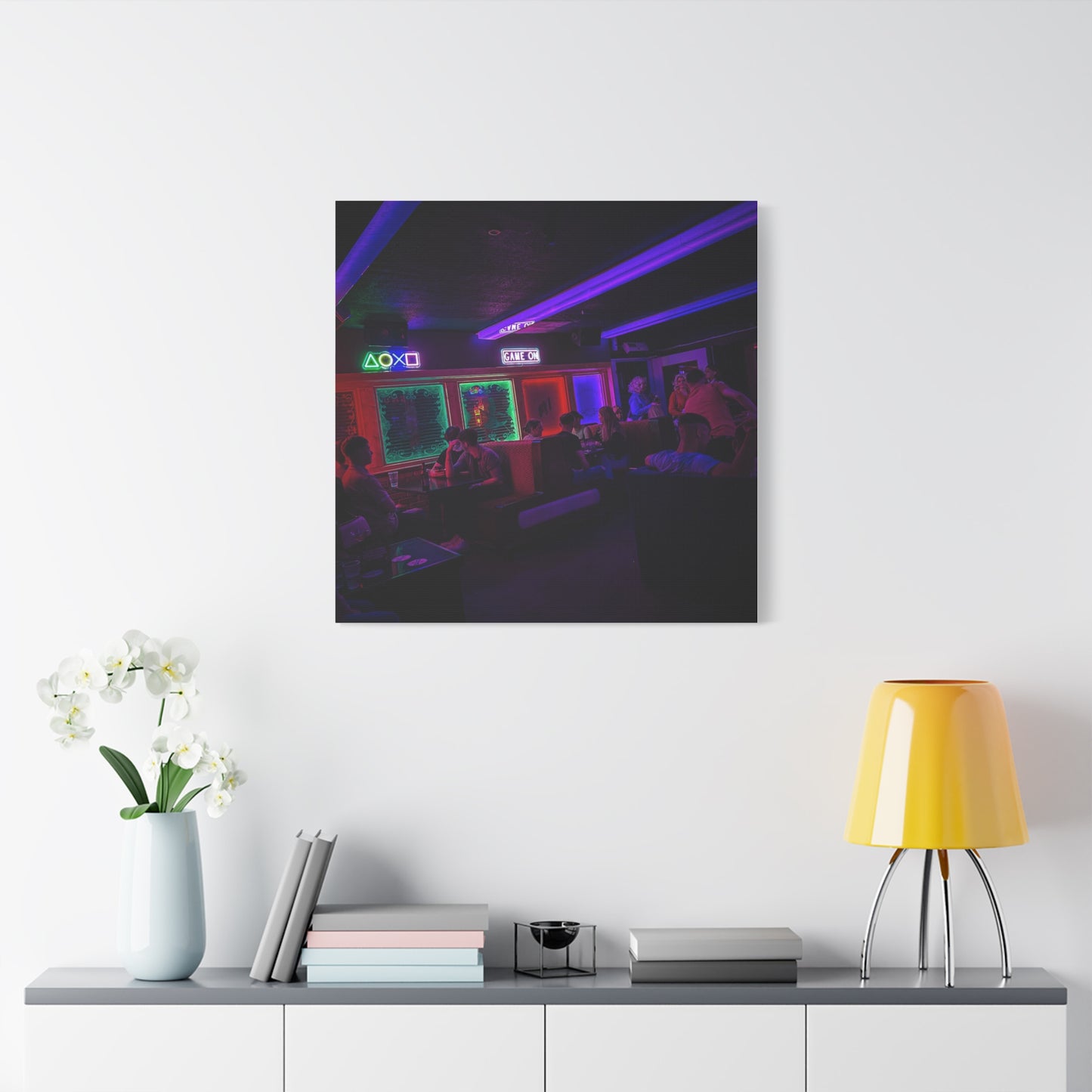 The Mermaids Nite Club Matte Canvas, Stretched, 1.25"