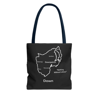 Down Tote Bag Black Edition