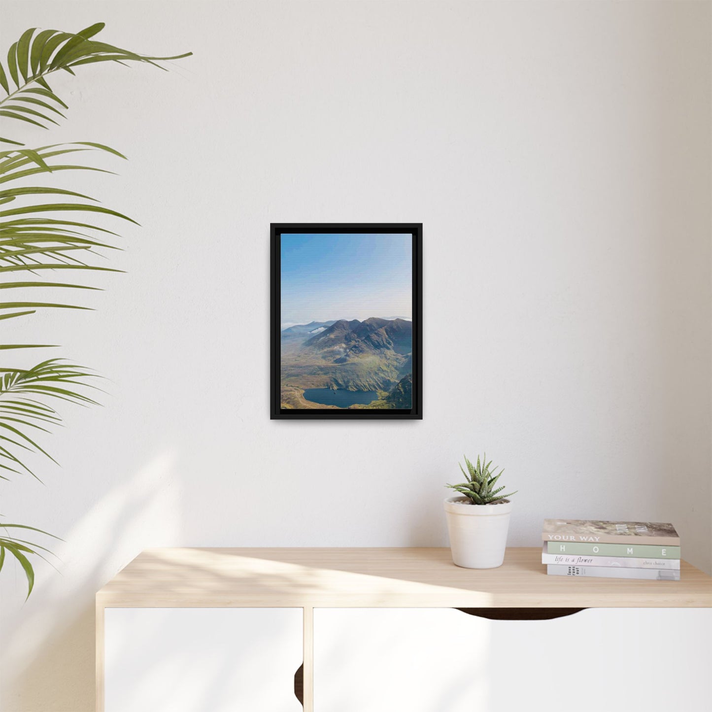 MacGillycuddy's Reeks Matte Canvas, Framed (Multi-color)