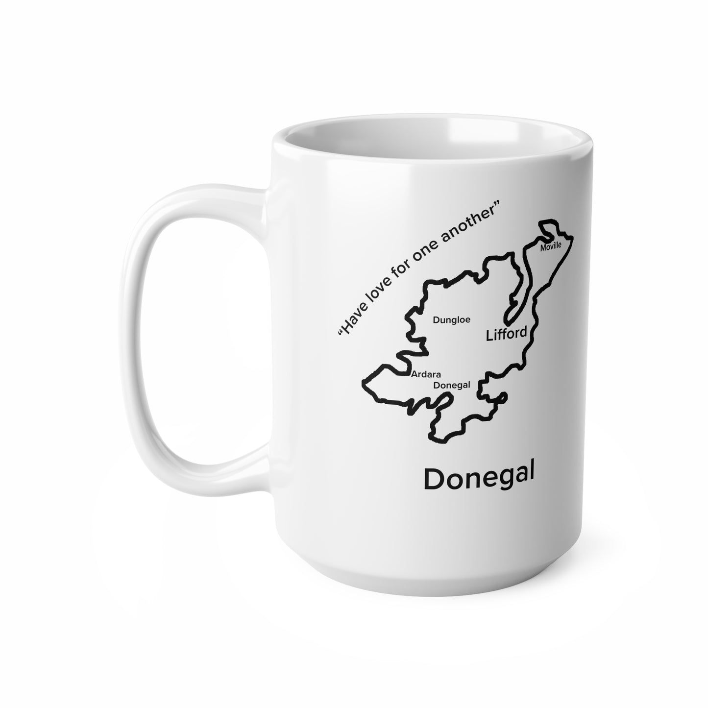Donegal Ceramic Coffee Cup - 11oz & 15oz