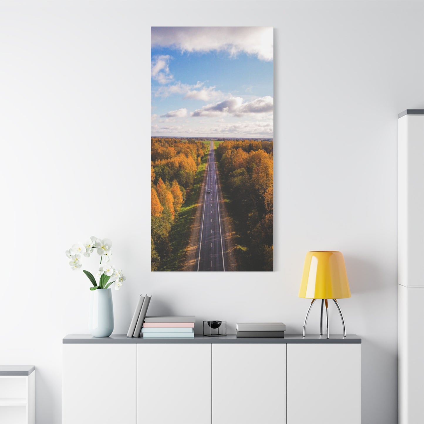 Somewhere in Lithuania Matte Canvas, Stretched, 1.25"