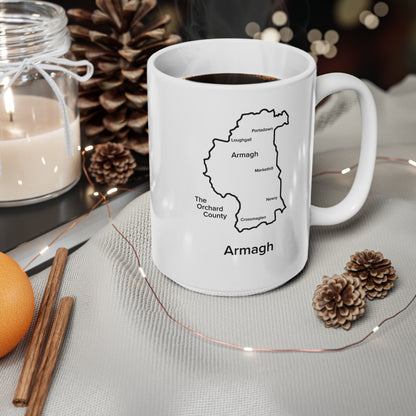 Armagh Ceramic Coffee Cup - 11oz & 15oz