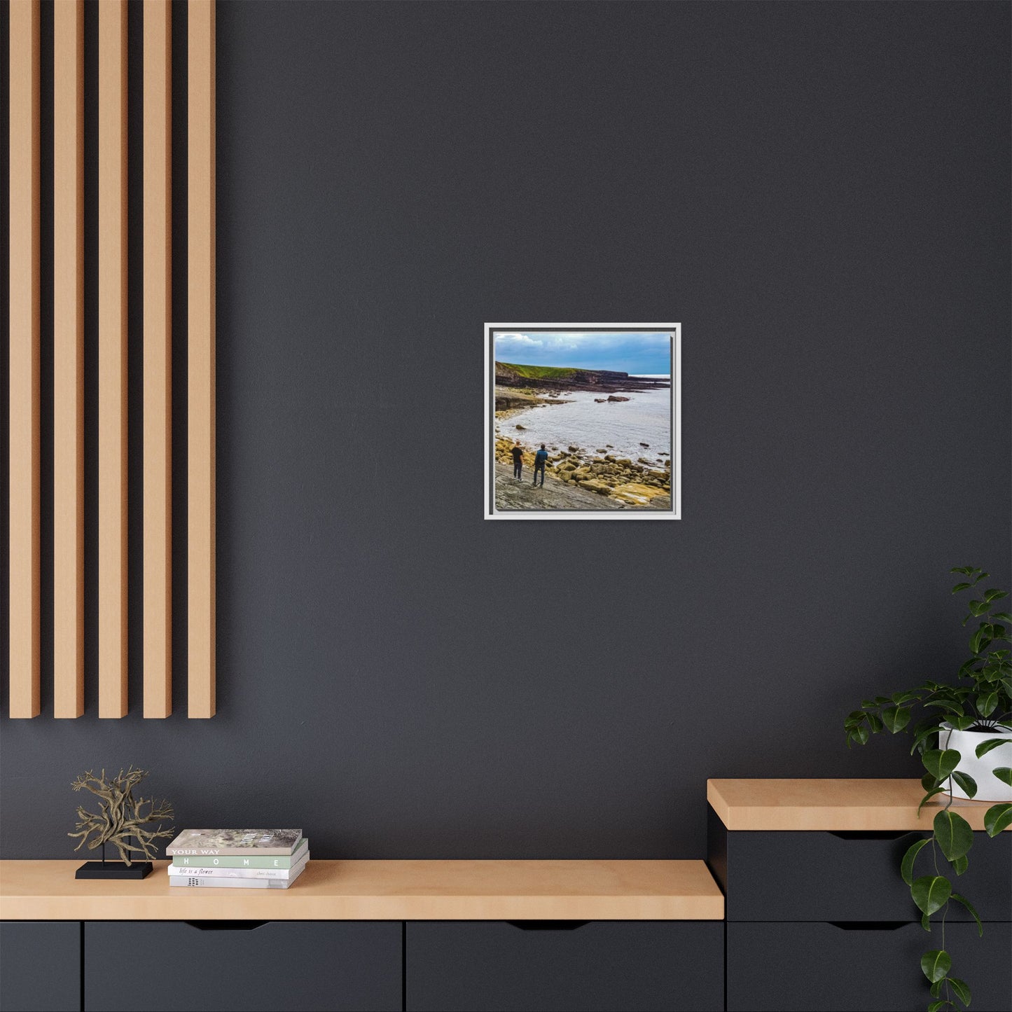 Sligo County Matte Canvas, Framed (Multi-color)