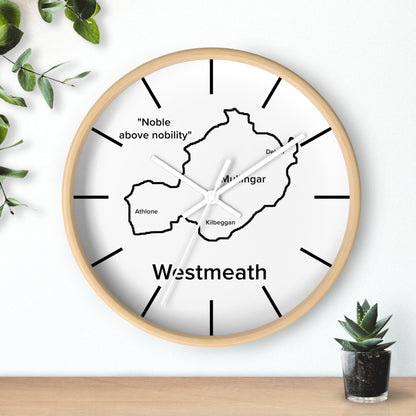 Westmeath County Wall Clock