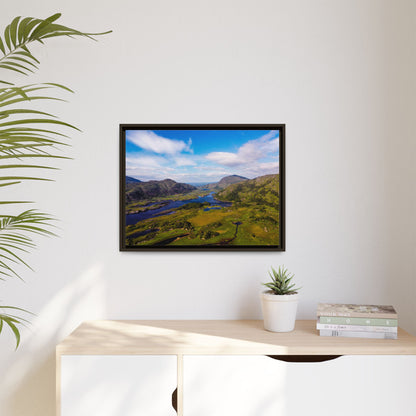 Ladies View Killarney Matte Canvas, Framed (Multi-color)