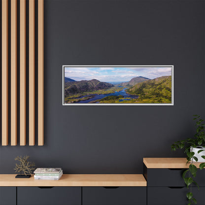 Ladies View Killarney Matte Canvas, Framed (Multi-color)