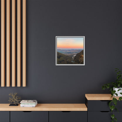 On The Way To Mount Brandon Matte Canvas, Framed (Multi-color)