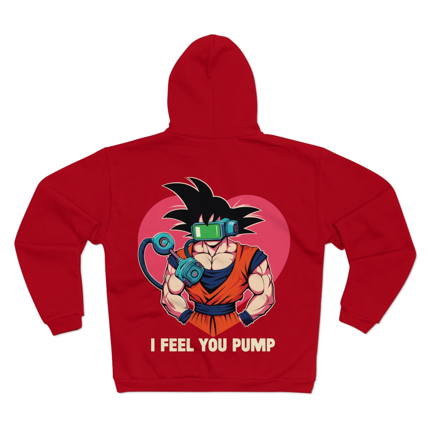 I Feel Your Pump II Unisex Hooded Zip Sweatshirt