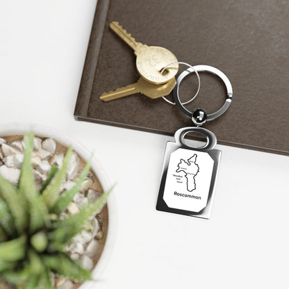 Roscommon County Key Holder White Edition
