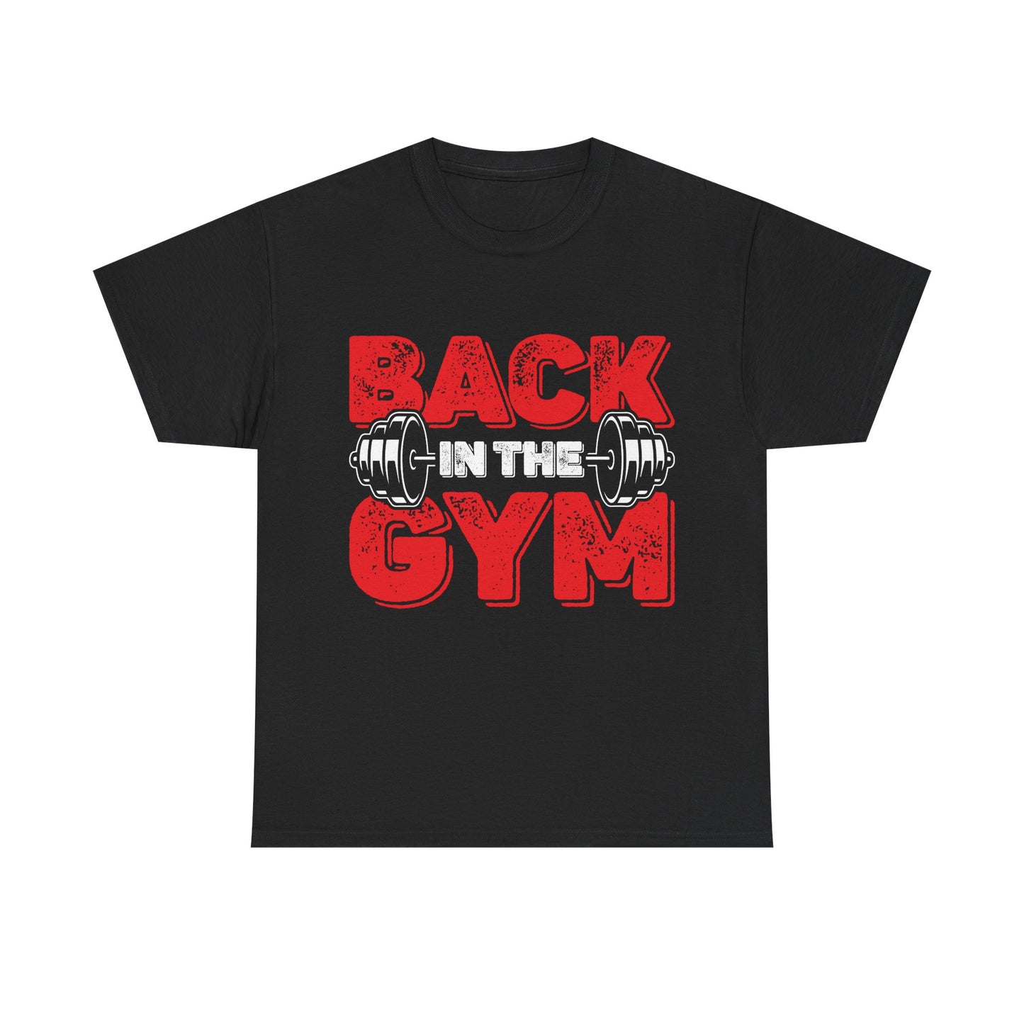 Back in the Gym Unisex Heavy Cotton Tee - Fitness Motivational Shirt