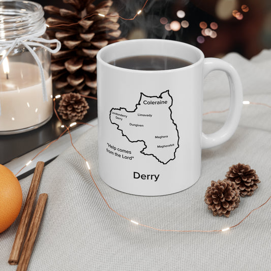 Derry Ceramic Coffee Cup - 11oz & 15oz