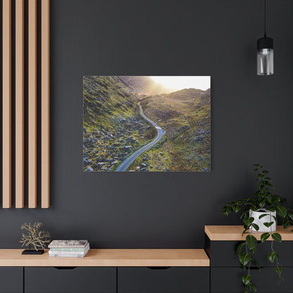 Valley Road Matte Canvas, Stretched, 1.25"