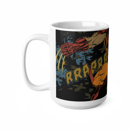 Comic Book Hero Ceramic Coffee Mug - 11oz & 15oz