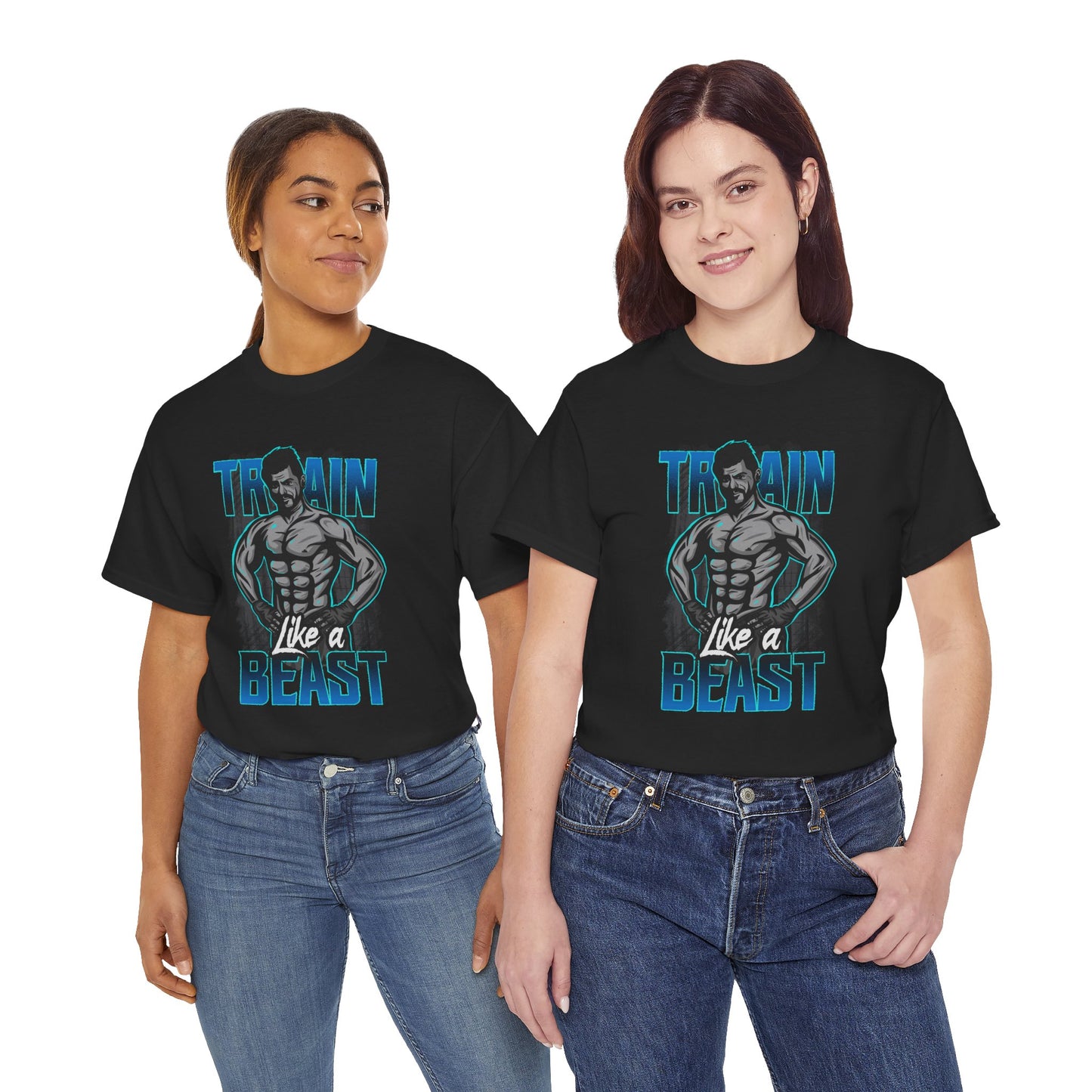 Train Like A Beast Unisex Heavy Cotton Tee