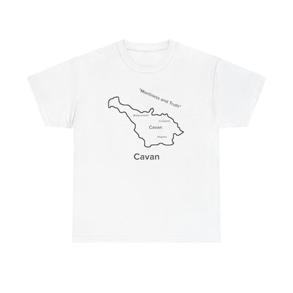 Cavan Unisex Heavy Cotton Tee White Edition
