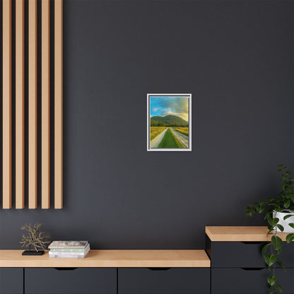 Mountain Torc Matte Canvas, Framed (Multi-color)