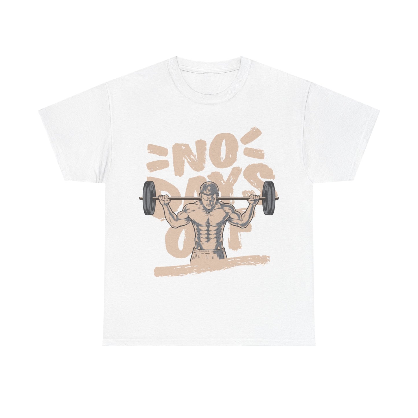 No Days Off Unisex Heavy Cotton Tee