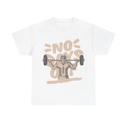 No Days Off Unisex Heavy Cotton Tee
