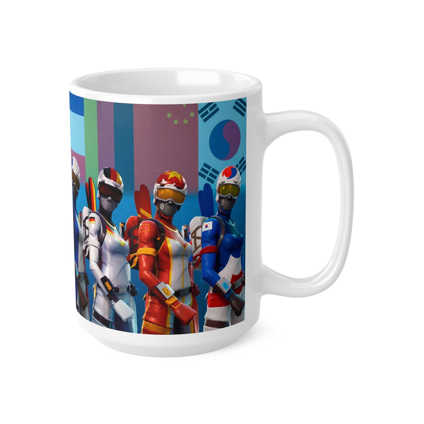 Fortnite-Themed Ceramic Coffee Cups - 11oz & 15oz - Perfect Gamer Gift
