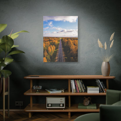 Somewhere in Lithuania Matte Canvas, Stretched, 1.25"