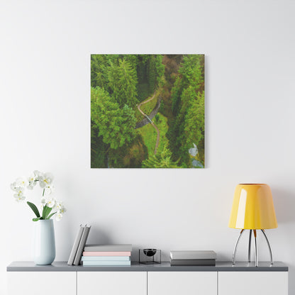 Glanageenty Forest Matte Canvas, Stretched, 1.25"