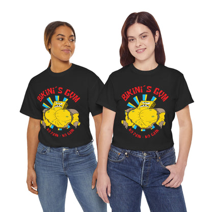 Bikini Gym No Pain No Gain Unisex Heavy Cotton Tee