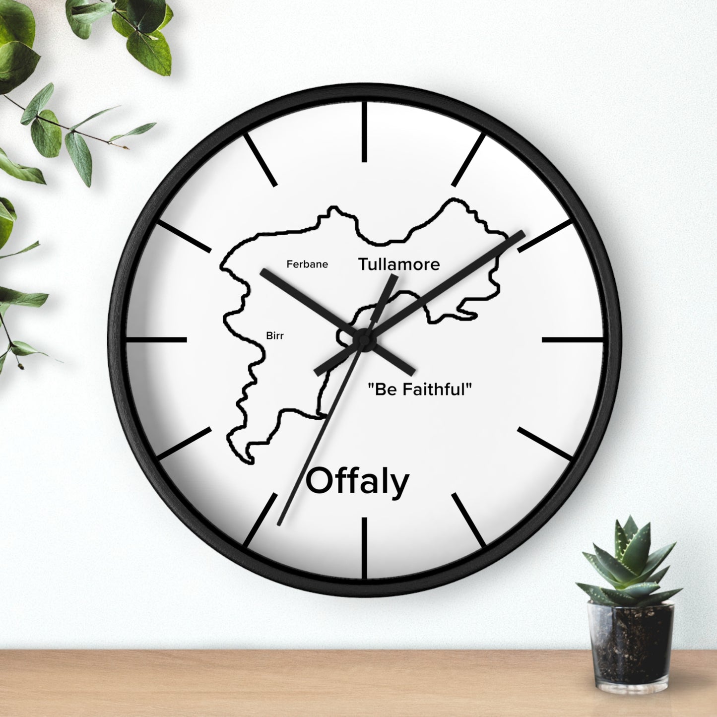 Offaly County Wall Clock