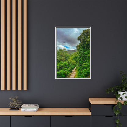 Torc Trail Matte Canvas, Framed (Multi-color)