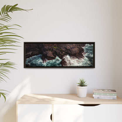 Kerry Head Matte Canvas, Framed (Multi-color)