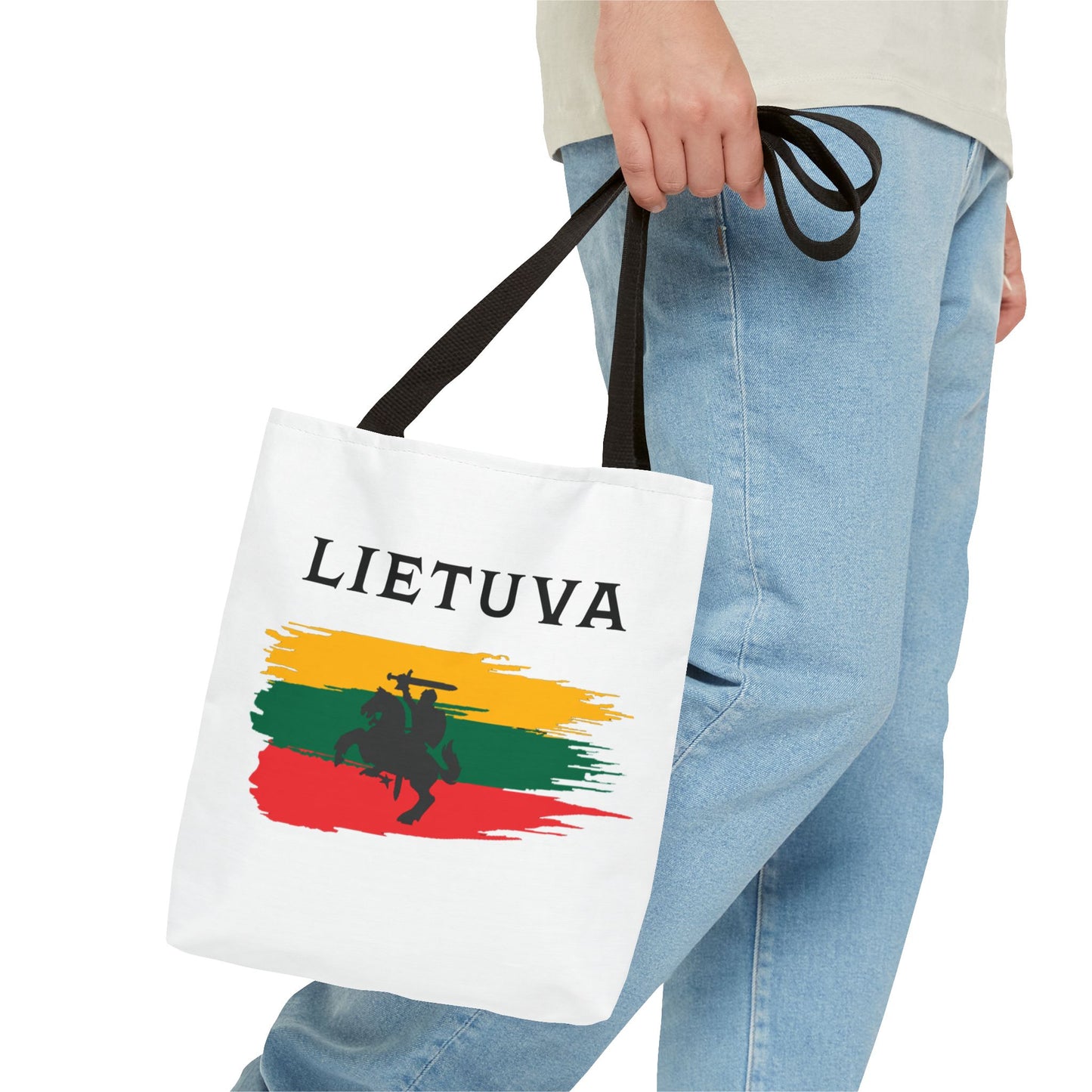 Cultural Spirit Tote Bag - Celebrate Lithuania with Vibrant Design