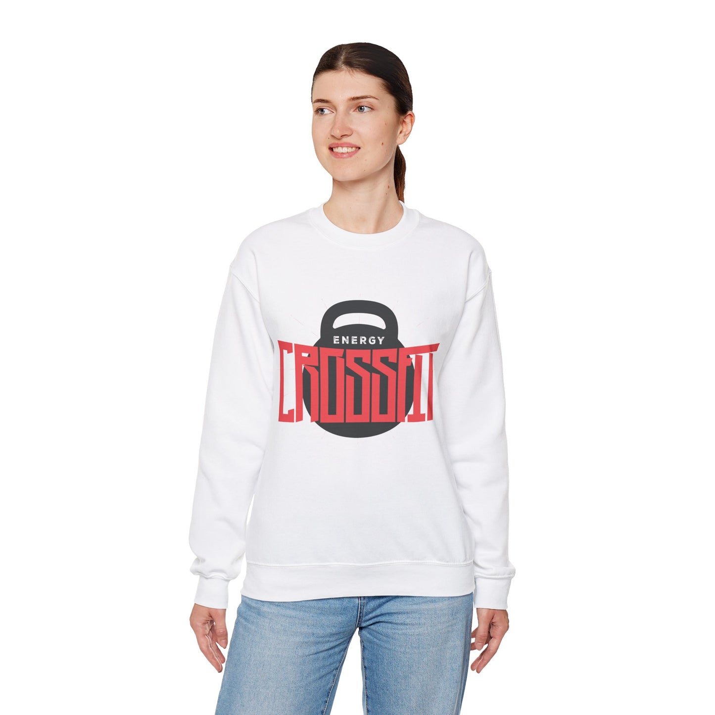 Unisex Heavy Blend™ Crewneck Sweatshirt - Energy CrossFit Design