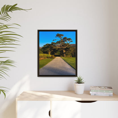 Muckross House Garden Matte Canvas, Framed (Multi-color)