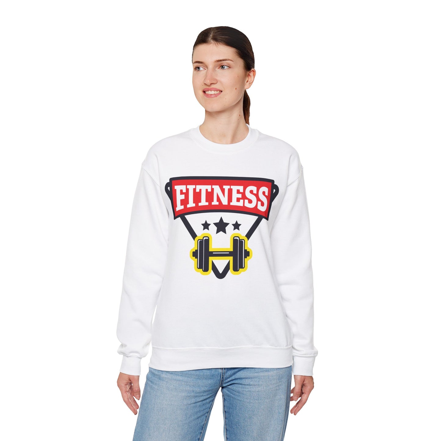 Fitness Unisex Heavy Blend™ Crewneck Sweatshirt - Perfect for Workout Enthusiasts
