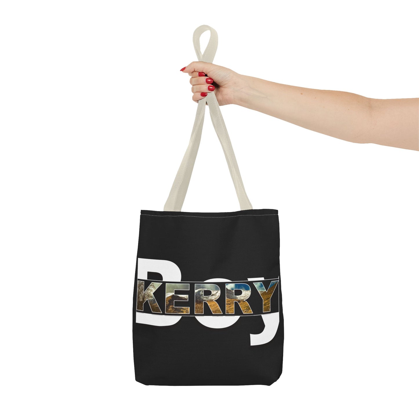 Kerry Boy black Tote Bag (AOP)