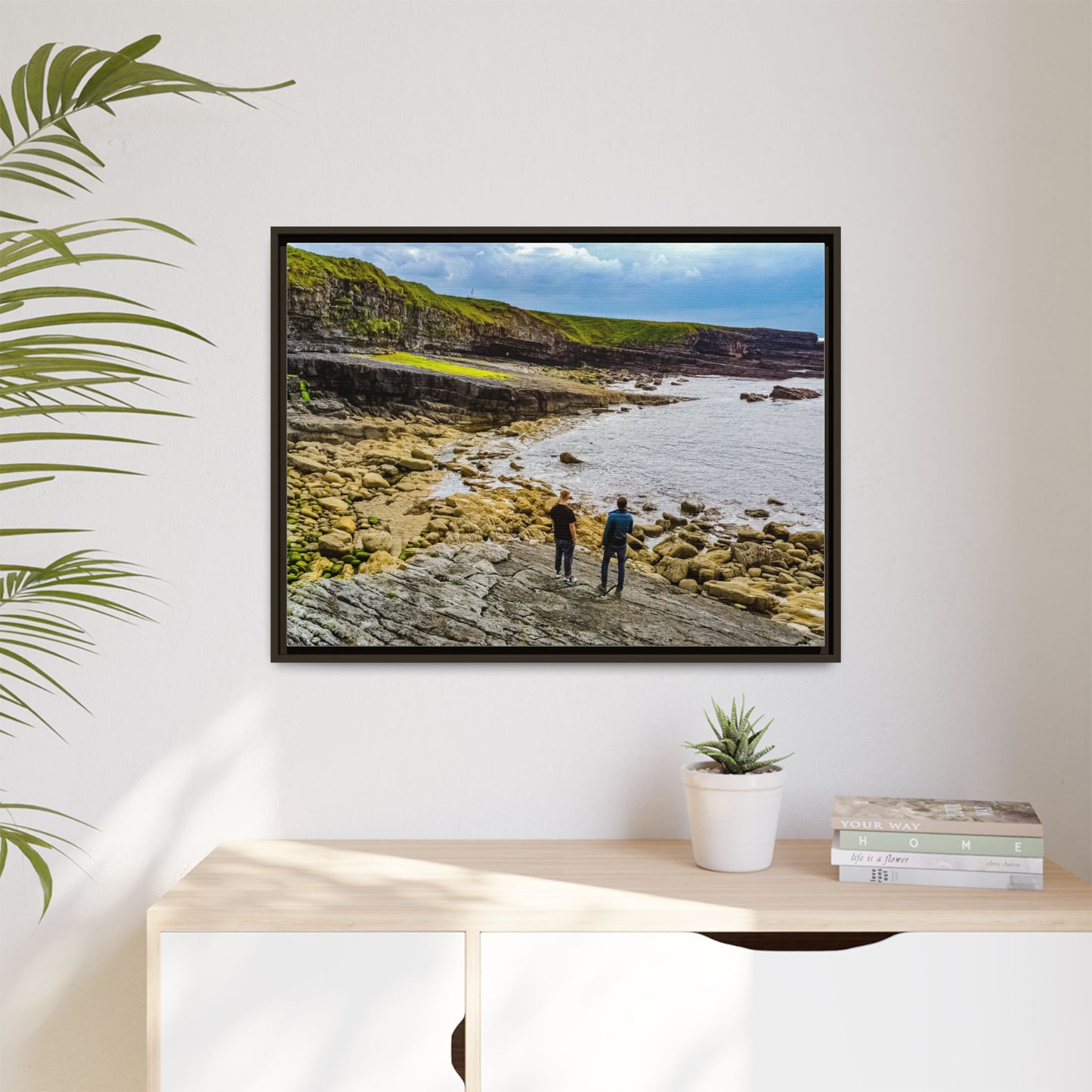 Sligo County Matte Canvas, Framed (Multi-color)