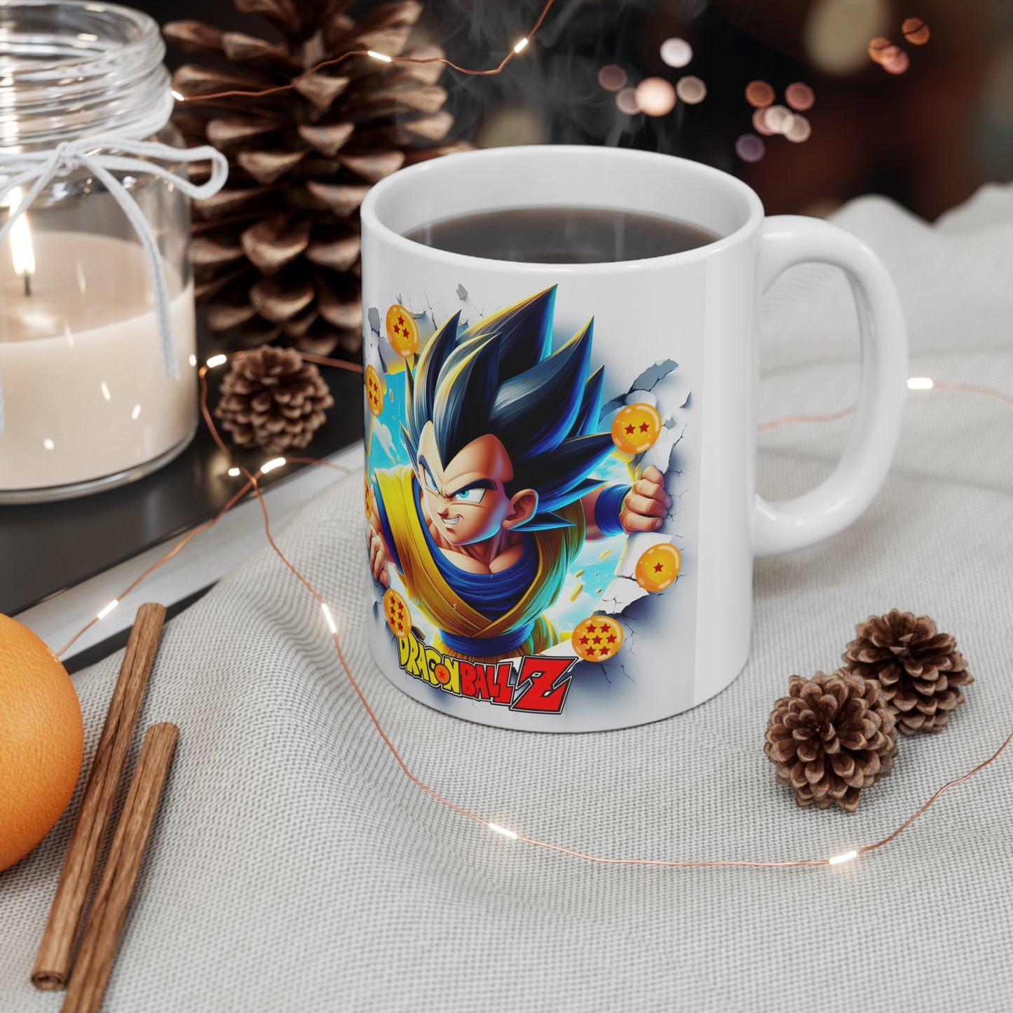 Dragon Ball Z Ceramic Coffee Cups - 11oz & 15oz - Perfect for Anime Fans!
