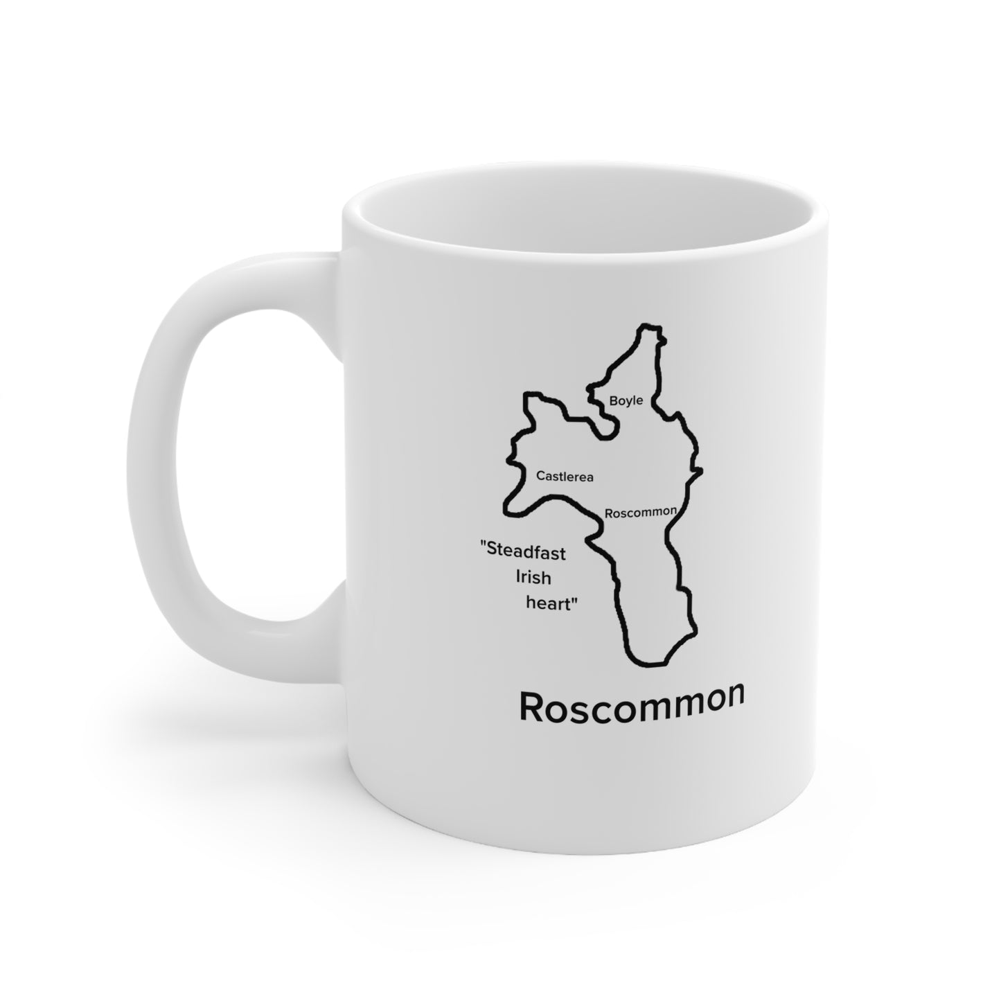 Roscommon Ceramic Coffee Cup - 11oz & 15oz